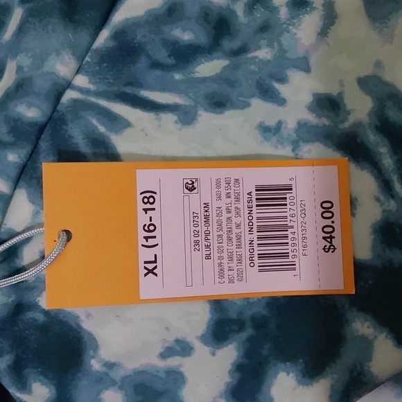 Shoulder Tie Square Neck Medium Coverage One Piece Swimsuit | Kona Sol | X Large - Picture 10 of 11